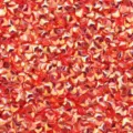 Paillettes PVC taglio diamante senza foro da 4mm per nail art e decorazioni, rosso vivo. - 30g/Confezione / Rosso brillante oro