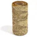 Rouleau de ruban guirlande métallique doré pour décoration de Noël, emballage cadeau et loisirs. - 5x10cm Bobine / 200 Yards/Rouleau (1mm) / Or