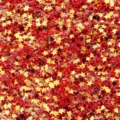 3.0mm holeless PVC pentagram star sequins for nail art and clothing decoration DIY crafts. - 30g/Bag / Shining Gold Red