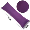 Violettes Samt Uhren Armband Display Kissen 24x8cm Schmuck Theke Schaufenster Requisiten - 8x24cm / Dunkellila