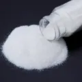 Polvere di brillantini esagonali bianchi per nail art e fai da te decorazione scintillante - Bianco cangiante