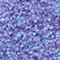 Pailettes PVC taglio diamante 4mm senza foro per decorazione unghie e accessori di abbigliamento. - 30g/Confezione / Viola Galvanico