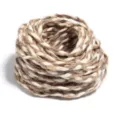 Cuerda de yute trenzada de 3 hilos cordón natural para regalo accesorios de ropa manualidades - Ancho 0,5 cm (10 Yardas/Paquete) / Algodón y lino