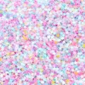 Colorful 3mm PVC Star Sequins Glitter for Nail Art Garment Craft DIY Decor Accessories - 30g/Bag / AB Color Mixed