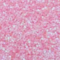 Pink star sequins 3.0mm holeless PVC glitter for nail art clothing decoration craft accessories - 30g/Bag / AB Pink