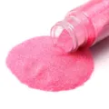 Lucida polvere glitter rosa per artigianato, unghie fai-da-te e accessori per costumi. - Rosa Olografico