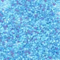 3mm holographic star glitter sequins, blue pvc loose sequin for nail art and crafts. - 30g/Bag / AB Iridescent Sky Blue