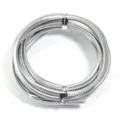 3mm silver leather cord braided necklace bracelet rope DIY jewelry making accessories component - 3mm, 5 Yards/Pack / Silver