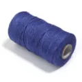 Blue jute twine roll for craft gift packaging DIY decoration, durable decorative string cord. - Sapphire Blue