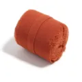 Oranger ausgefranster Chiffon-Geschenkband für DIY Hochzeit Blumenstrauß Verpackung Zubehör - Orangerot