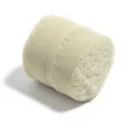 Beiges ausgefranstes Chiffonband 4cm breit fuer DIY handgemachte Blumen und Dekorationen. - Matcha-Grün
