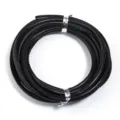 3mm black leather cord braided rope for handmade jewelry DIY bracelet necklace parts - 3mm, 5 Yards/Pack / Black