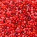 Red pink glass seed beads bulk colorful crystal beads for handmade jewelry making slime filler - 40g/Pack / Mixed Red Series