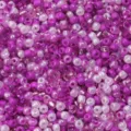 Colorful glass seed beads for handmade jewelry making, DIY bracelets, and slime filler. - 40g/Pack / Mixed Rose Series