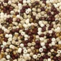 Mixed color glass seed beads, cream and brown tiny beads for jewelry DIY crafting supplies. - 40g/Pack / Mixed Milk Jasmine Color Series