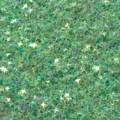 Close-up detail shot of green star shaped PVC glitter sequins for craft nail art decoration. - 30g/Pack / Glitter Green Four-Pointed Stars
