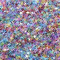 Holeless PVC star sequins, colorful glitter DIY nail art and craft decoration accessories. - 30g/Pack / Mixed Color Four-Pointed Stars