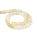 Natur goldene Jade Kürbisperlen lose für DIY Schmuckherstellung Zubehörteile neu. - Heller Jade Flaschenkürbis Stil / ca. 27 Stück/Packung