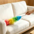 Bunter Staubwedel für die Haushaltsreinigung, multifunktionale Staubbürste mit Griff. - Regenbogen Staubwedel