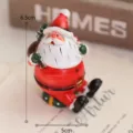Weihnachten Harz Weihnachtsmann Figur Tisch Ornament süße feiertag dekoration geschenk. - Weihnachtsmann mit Rucksack