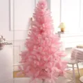 Roze kunstkerstboom 150cm hoog feestelijke huisdecoratie voor de gezellige feestdag - 120cm Groene Boom / Kersenbloesem Roze