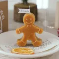 Christmas gingerbread man scented candle ins style cute desktop mini ornament holiday gift decor - Gingerbread Man