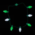 LED Leuchtkette leuchtende Glühbirne Halskette Party Urlaub dekorative Schmuck Zubehör Kette - Mehrlampige Leuchthalskette