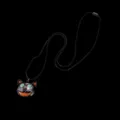 Halloween black cat glowing LED pendant necklace party costume jewelry accessories - Cat Shape (Necklace)