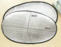 Silver motorcycle seat sunshade mat reflective heat insulation pad scooter accessory option - Aluminum Film 60*36cm