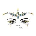 Pegatinas de Estrás para la Cara de Festival Cristales Brillantes Maquillaje - YT-78 / 17*14cm