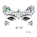 Festival face gems rhinestone crystal stickers temporary body crystal makeup face jewels. - YT-37
