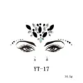 Akryldiamant Aufkleber Strass Gesicht Stein Stirn Schmuck temporäre Body Art Make-up - YT-17