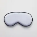 Masque de sommeil en soie bleu clair masque yeux lisse pour dormir confortable occultant - Pourpre No. 100