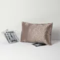 Housse de coussin en satin imprimé léopard, moderne minimaliste douce literie déco maison - Léopard Marron / Taie d'oreiller en satin 51*66 cm Standard US (20*26 pouces)