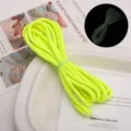 4mm leuchtend gelbe Paracord Seil 7 Stränge Nylon DIY Armband Zubehör im Dunkeln leuchtend - Ca. 4mm 2M/Tasche / Gelb
