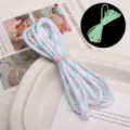 4mm Leuchtend Paracord Rosa Blau Weiß 7-Kern Nylon Schnur DIY Handwerk Schmuck Zubehör Variante - Ca. 4mm 2M/Tasche / Blau Rosa Weiß