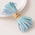 Core-spun cotton weaving rope for diy handmade crafts accessories and garment sewing decor - Blue & Purple Tones