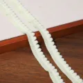 Hellgrüne Pomponborte, kleine Bälle Borte für Kleidung Nähen, DIY Handwerk und Dekoration. - 1cmx5m / Hellgrün