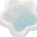 Transparent light blue glass seed beads for DIY jewelry making, bracelets, and necklaces. - 2x4mm / UV Light Blue