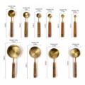 Ensemble de tasses et cuillères à mesurer en acier inoxydable pour la pâtisserie et cuisine. - Ensemble de 10 tasses et cuillères à mesurer