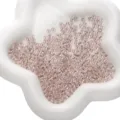 Glass Seed Beads Pink Transparent Small Craft Beads for DIY Bracelets Jewelry Making - 2x4mm / UV Brown