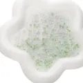 Glass seed beads UFO shape clear green DIY jewelry making bracelet necklace accessories - 2x4mm / Light Green Series