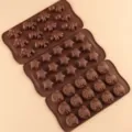 Lot de moules à chocolat en silicone avec motifs de dinosaures étoiles et cochons mignons. - Moule à Chocolat Étoile