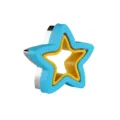 Moule a sandwich en etoile pour enfant decoupeur de pain de mie biscuit bleu jaune - Pentagramme / Bleu-Jaune