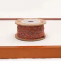 Cordino multicolore per fai da te, filo resistente all'usura per bracciali e perline. - Diametro 1.0mm Circa 25m/Rotolo / Dunhuang Colorato
