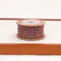 Corda intrecciata colorata per braccialetti fai da te filo multicolore rocchetto 1pz - Colore Tibetano