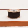 Bobina di corda di cotone ritorto marrone scuro, filo resistente per perline e gioielli - Caffè