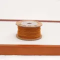 Bobina di corda in cotone fatta a mano per perline, creazione di gioielli e bracciali. - Giallo ocra