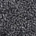 Faceted glass beads for DIY jewelry making, sparkling crystal loose beads for bracelets. - Black