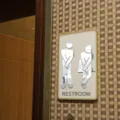 Sticker mural WC miroir acrylique 3D panneau toilette pour salle de bain bureau bar - JM035 / Argent